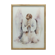 FALI PLAKÁT ANGYAL IMÁJA KERET NÉLKÜL 70x100 CM grafika, keretezett kép