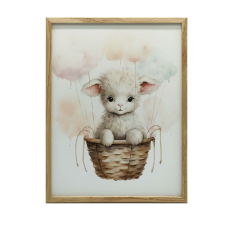 FALI PLAKÁT BIRÁNY FELHŐS SÉTÁN KERET NÉLKÜL 50x70 CM grafika, keretezett kép
