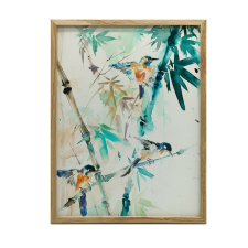 FALI PLAKÁT BIRDS WHISPERS 40x50 CM KERET NÉLKÜL MATT PAPÍR grafika, keretezett kép