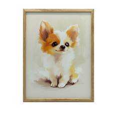 FALI PLAKÁT FEKETE KORGA KERETBEN GYERMEKEKNEK 50x70 CM grafika, keretezett kép