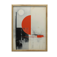 FALI PLAKÁT FINOM HARMÓNIA MERES KIEMELTTEL 70x100 CM KERET NÉLKÜL grafika, keretezett kép