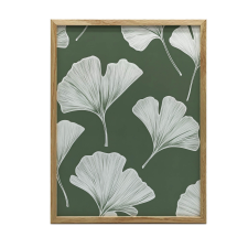FALI PLAKÁT GINKGO LEVEL BILOBA MINIMALIST 70x100 KERET NÉLKÜL grafika, keretezett kép