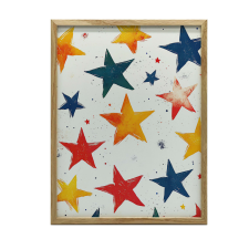 FALI PLAKÁT MERRY STARS 50x70 CM KERET NÉLKÜL MATT PAPÍR grafika, keretezett kép