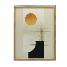 FALI PLAKÁT MINIMALIZMUS ÉS TERMÉSZET KERET NÉLKÜL 40x50 CM MATT PAPÍR grafika, keretezett kép