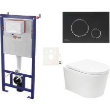  Fali wc szett SAT BREVIS könnyűszerkezetes falakba / falsík előtti SIKOSSBRTOR78K szaniter
