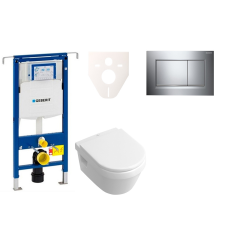  Fali WC szett Villeroy & Boch Duofix 111.355.00.5NB6 építőanyag