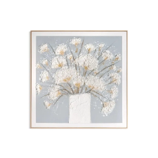  Falikép 694 Krémszín 102x102x5 cm grafika, keretezett kép