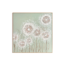  Falikép 695b Krémszín 102x102x5 cm grafika, keretezett kép