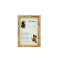  Falikép Édesanyámnak 15x21cm-anyáknapi grafika, keretezett kép