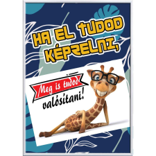  Falikép – Ha el tudod képzelni (videóvetítő opcióval) grafika, keretezett kép