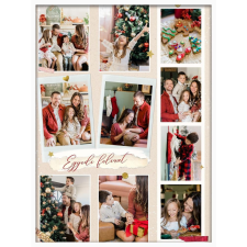  Falikép kollázs a te fotóidból  (videóvetítő opcióval) grafika, keretezett kép