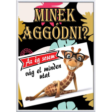  Falikép – Minek aggódni (videóvetítő opcióval) grafika, keretezett kép