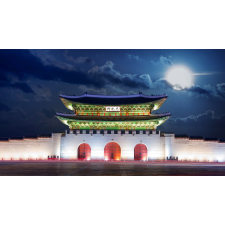  Falmatrica City62 Seoul Castle éjjel, 350 x 200 cm tapéta, díszléc és más dekoráció