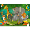  Falmatrica Dzsungel állatok, gyerekrajzok4, 270 x 200 cm