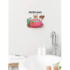  Falmatrica fürdőszobába - "Bathroom" fürdőző lány