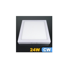 FALON kívüli négyzet LED panel (300 mm) 24W - hideg fényű villanyszerelés
