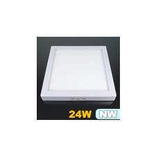 FALON kívüli négyzet LED panel (300 mm) 24W - természetes villanyszerelés