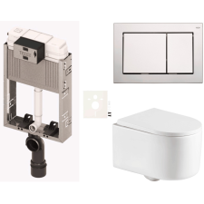  Falra szerelhető WC készlet SAT SIKOTZTOR72CR építőanyag