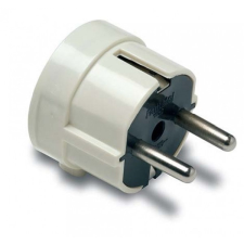 Famatel 1102 16A-250V fehér földelt dugvilla villanyszerelés