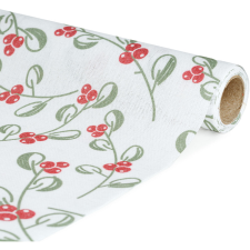 Family Asztalterítő futó - 180 x 28 cm - 70% poliészter, 30% pamut, 58206E lakástextília