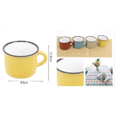  Family bögre kerámia 9,5X11,5CM 4F. 500ML bögrék, csészék