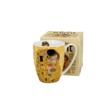 family bögre porcelán 360ml klimt kiss ekrü bögrék, csészék