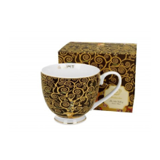  family bögre porcelán 530ml klimt tree of life bögrék, csészék