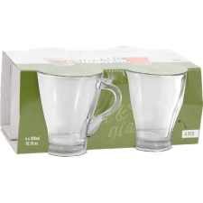  Family bögre üveg 300ML SZETT 4DB-OS bögrék, csészék