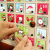FAMILY CHRISTMAS 58744 Adventi kalendárium matrica szett - 5 x 5 cm