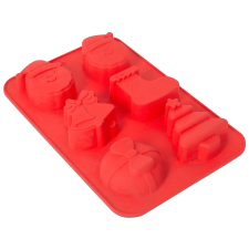 FAMILY CHRISTMAS Szilikon sütőforma - karácsonyi 25,5 x 16,5 3 cm karácsonyi dekoráció