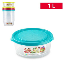  Family ételtároló doboz kerek műa. 1l konyhai eszköz