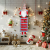Family Fali adventi naptár - 3D skandináv manóval - textil - 100 x 28 cm