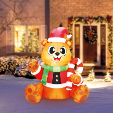 Family Felfújható maci - 150 cm - IP44 - 6 LED - 100 - 240 V karácsonyfa izzósor