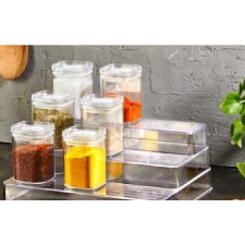  Family fűszertartó polc átlátszó 28x22x11,2cm konyhai eszköz