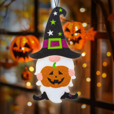 Family Halloween-i dekoráció - manó - akasztható - habszivacs - 44 x 26 cm (56556B) dekoráció