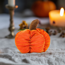 Family Halloween-i tök dekoráció - 7 x 7 x 7 cm (58340) dekoráció