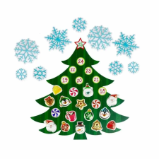 Family Karácsonyi öntapadós falmatrica - adventi kalendárium karácsonyi dekoráció