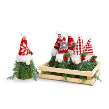 Family Karácsonyi skandináv manó - 18 cm - 6 féle karácsonyi dekoráció