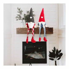 Family Karácsonyi skandináv manó lábakkal - 2 féle - 50 cm karácsonyi dekoráció