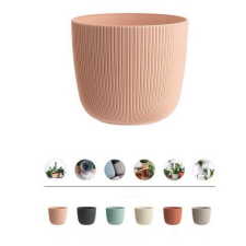  Family kaspó műa. több féle szín 21 cm kerti tárolás