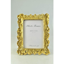  family képkeret gold leveles 12x17cm fényképkeret