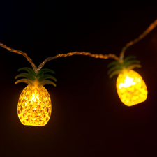 Family LED fényfüzér - ananász - 1,65 m - 10 LED - melegfehér - 2 x AA karácsonyfa izzósor