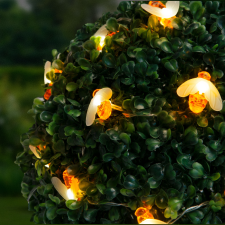 Family LED szolár fényfüzér - méhecske - 2,3 m - 20 LED - melegfehér Family 58220 karácsonyfa izzósor