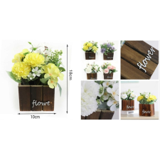  Family művirág dobozos 18x10cm 4f. kerti tárolás