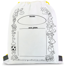 Family Színezhető tornazsák - 4 filccel - 33 x 27 cm, 57317A kreatív és készségfejlesztő