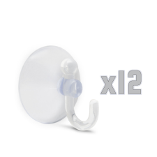 Family Tapadókorongos fali akasztó - 12 db / bliszter karácsonyfadísz