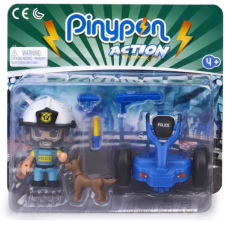 Famosa Pinypon Action Rendőrségi segway szett játékfigura