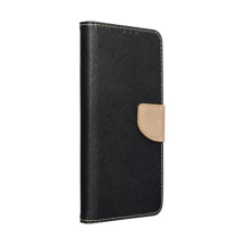 Fancy Apple iPhone 15 Plus fliptok fekete-aranyszínű (75835) (fancy75835) tok és táska