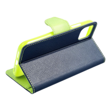 Fancy Book case SAMSUNG A25 5G Tengerészkék / lime tok tok és táska