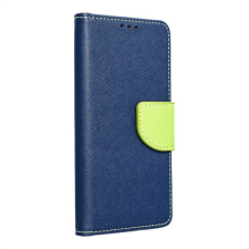 Fancy Book case SAMSUNG A55 sötétkék / lime tok tok és táska